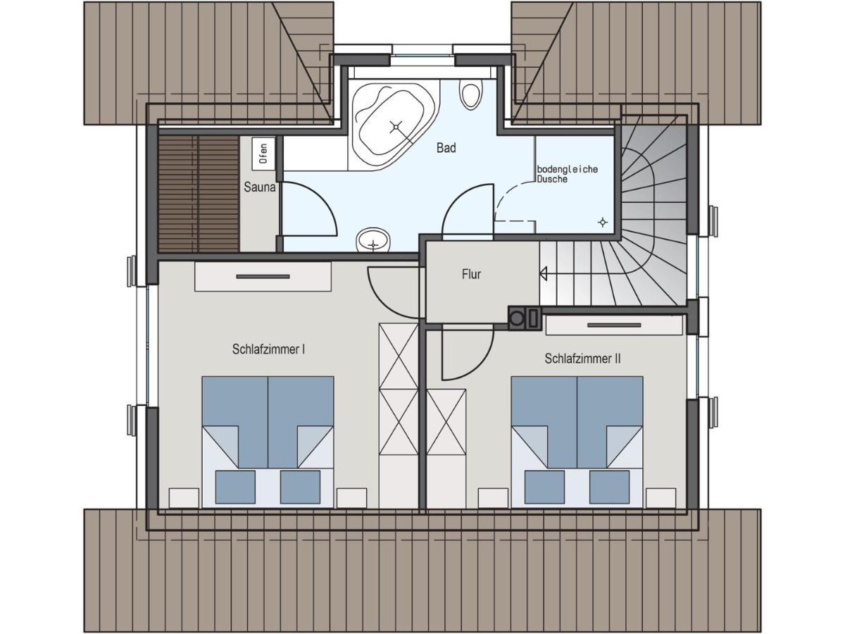 Fuhlendorf  Ferienhaus Seeschwalbe 44 מראה חיצוני תמונה