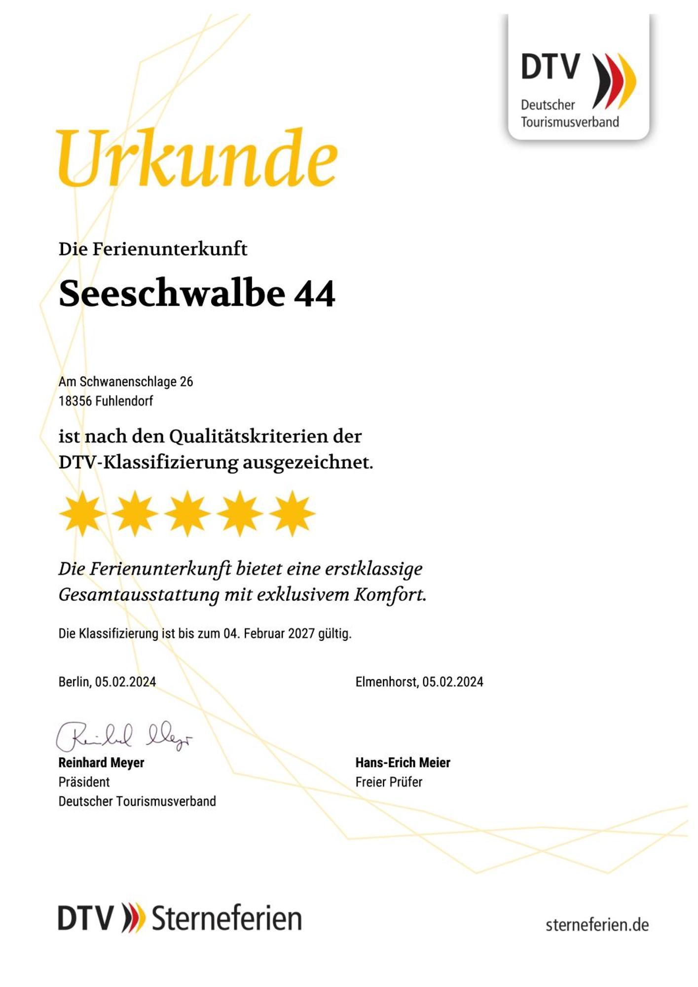 Fuhlendorf  Ferienhaus Seeschwalbe 44 מראה חיצוני תמונה